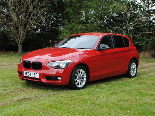 Compare BMW 1 Series 2.0 120D Se YE64CZP Red