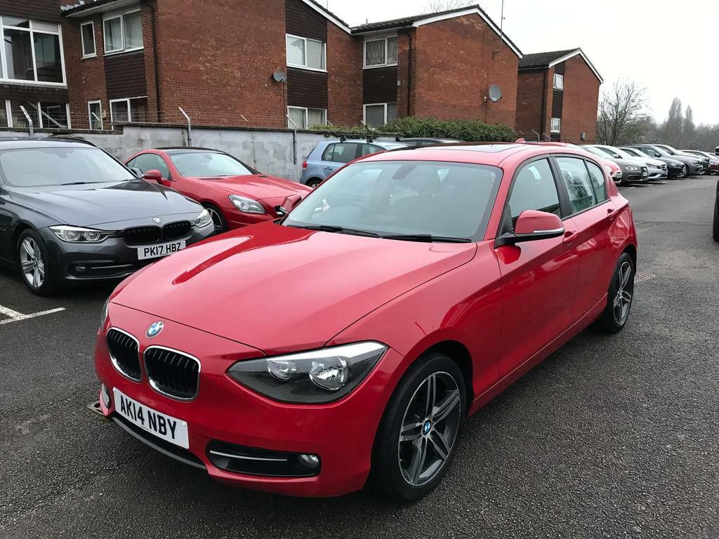 Compare BMW 1 Series 2.0 116D Sport Euro AK14NBY Red