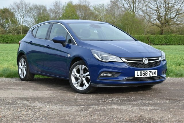 Compare Vauxhall Astra 1.4 Sri 148 Bhp LD68ZVM Blue