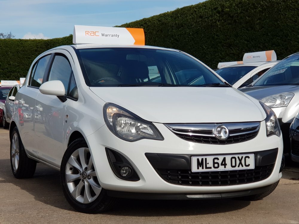 Compare Vauxhall Corsa 1.2 Excite 1 Lady Owner ML64OXC White