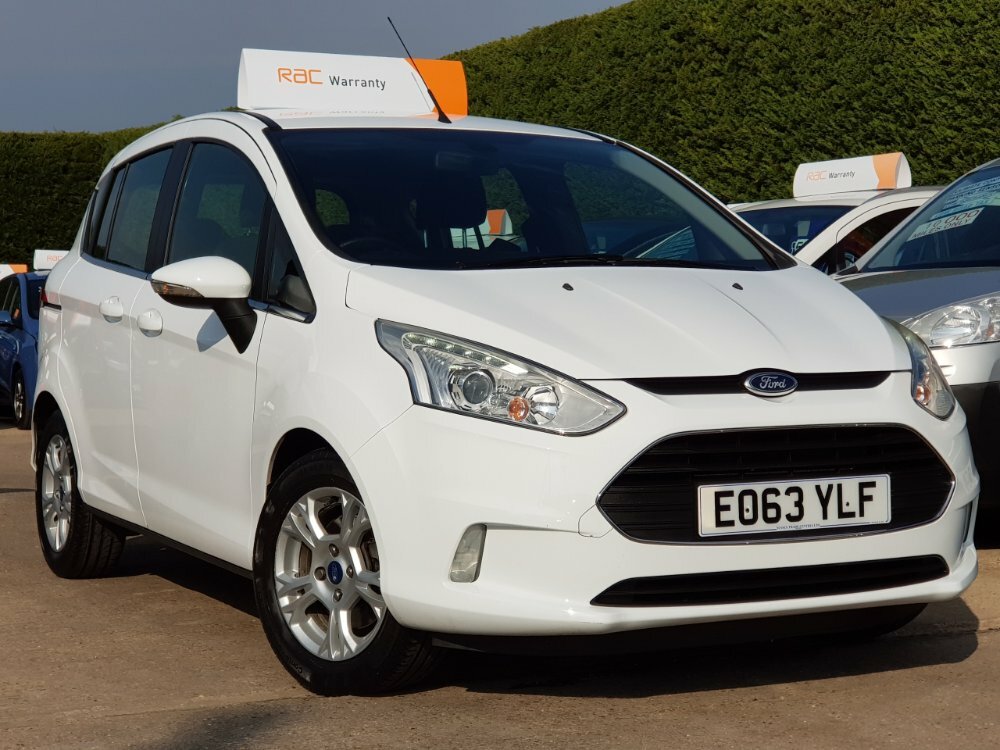 Compare Ford B-Max 1.4 Zetec 5-Door Only 9,000 Miles EO63YLF White