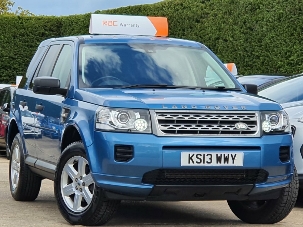 Land Rover Freelander 2.2Td4 Gs One Lady Owner Only 48,000 Miles Blue #1