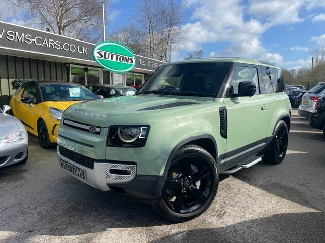 Compare Land Rover Defender 3.0 75Th Limited Edition 296 Bhp PX73ZSE Green