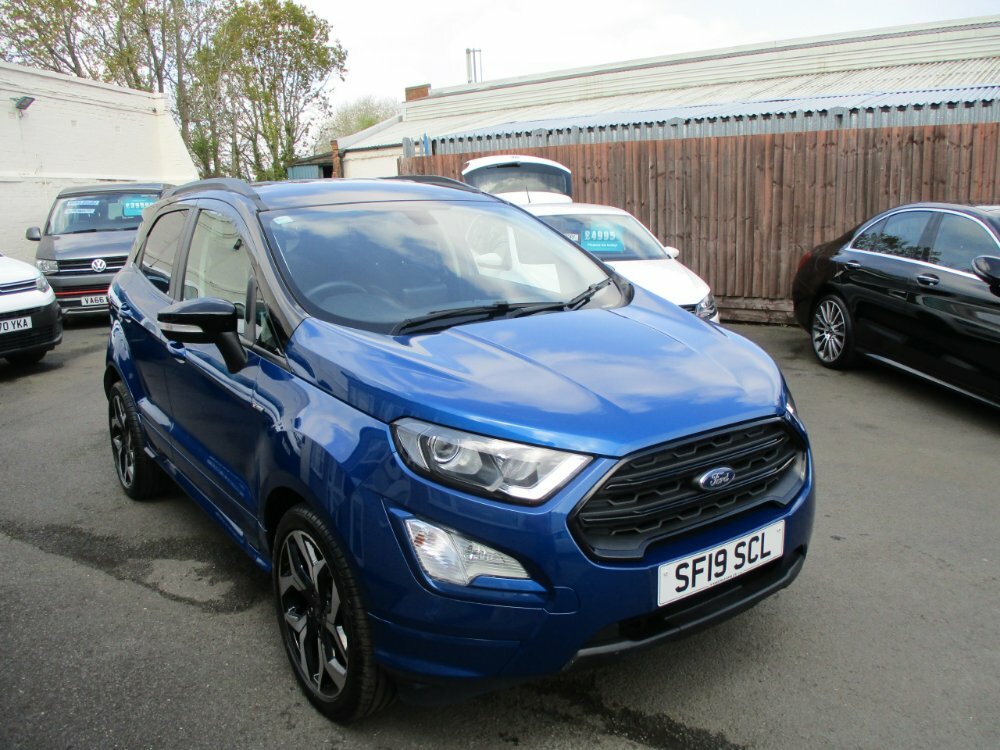 Compare Ford Ecosport St-line 5-Door SF19SCL Blue