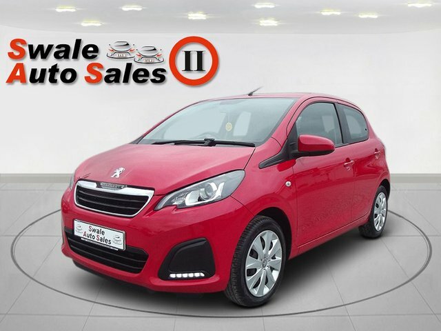 Compare Peugeot 108 1.0 Active SL18NRF Red