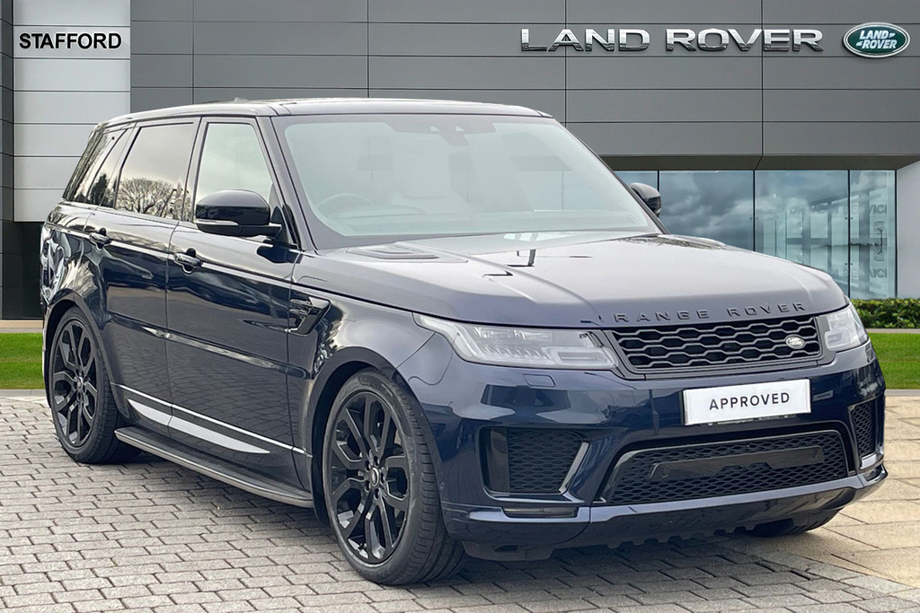 Compare Land Rover Range Rover Sport 3.0 D300 Dynamic DN21FKX Blue