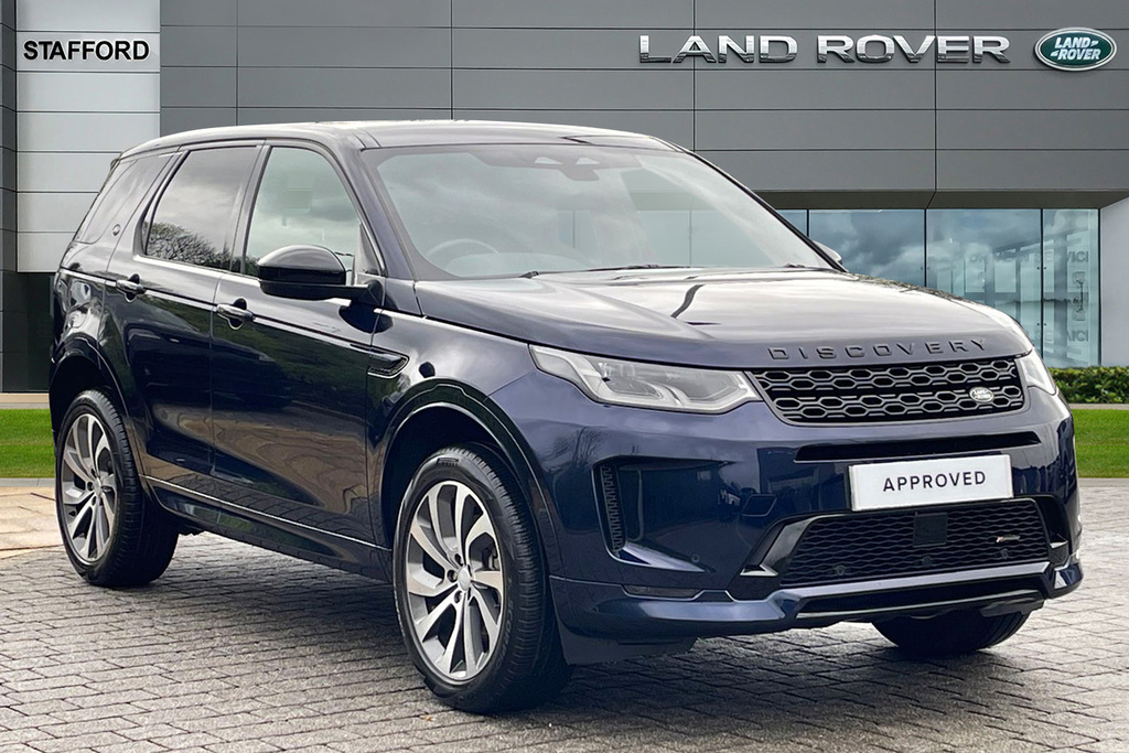 Compare Land Rover Discovery Sport 2.0 D200 R-dynamic Hse KW22GYX Blue