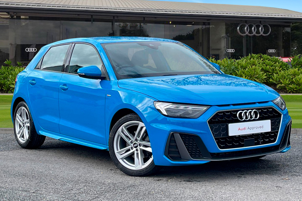 Compare Audi A1 S Line 30 Tfsi 110 Ps 6-Speed MM71OFT Blue