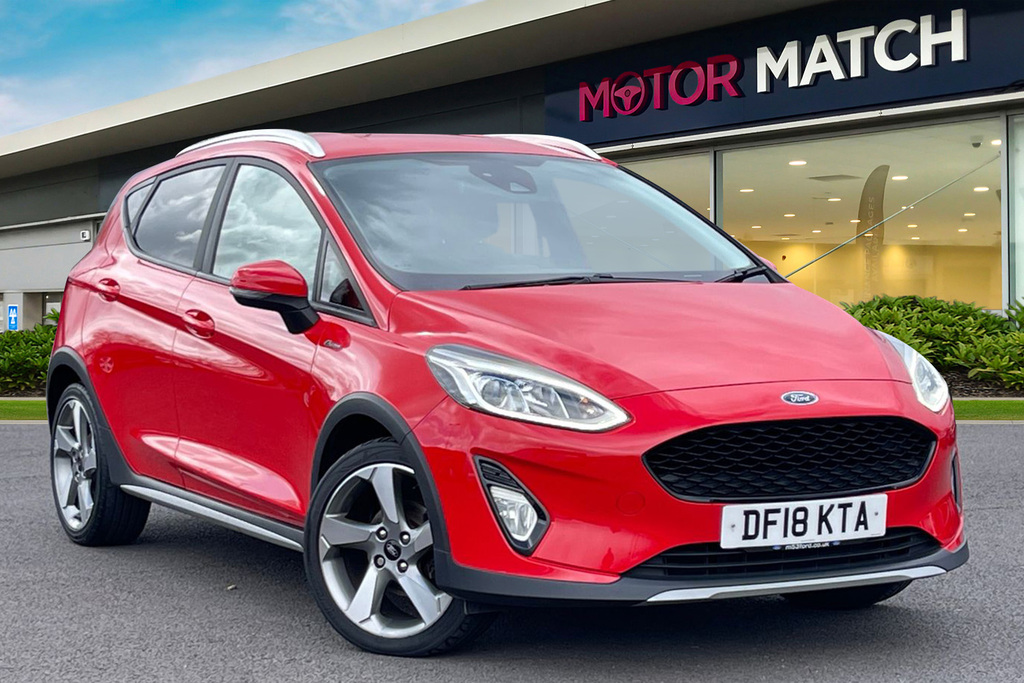 Compare Ford Fiesta Active 1 DF18KTA Red