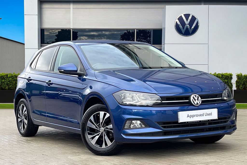 Compare Volkswagen Polo Mk6 Hatchback 1.0 Tsi 95Ps Match MD21AGZ Blue