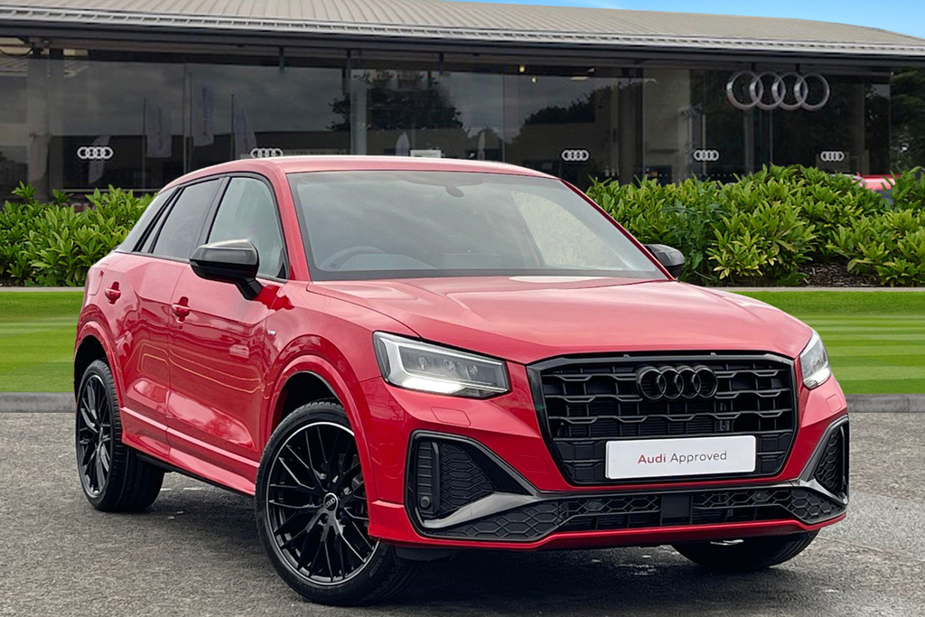 Compare Audi Q2 Black Edition 30 Tfsi 110 Ps 6-Speed PL73WZG Red