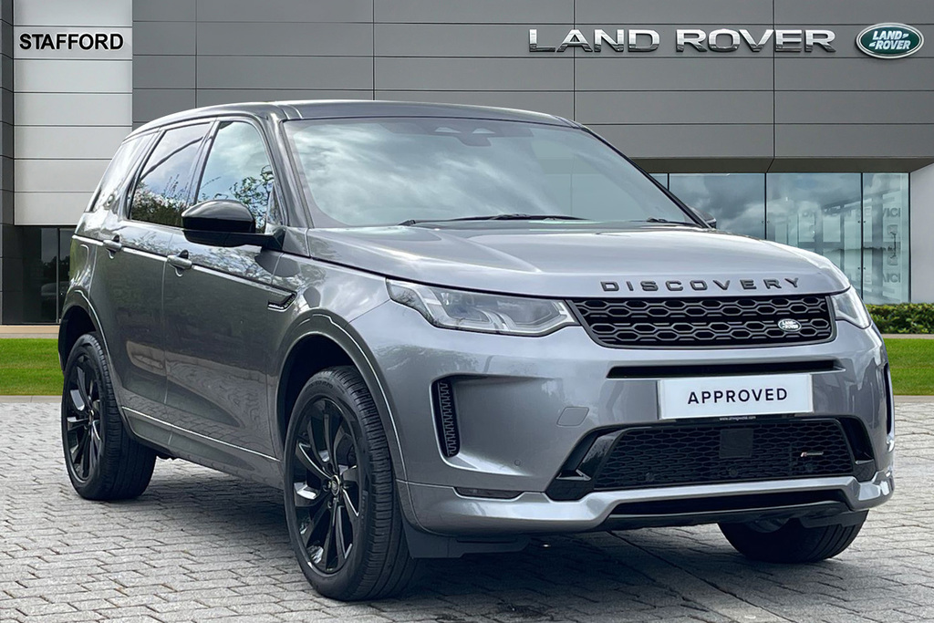 Compare Land Rover Discovery Sport 1.5 P300e R-dynamic Hse KM72AOB Grey