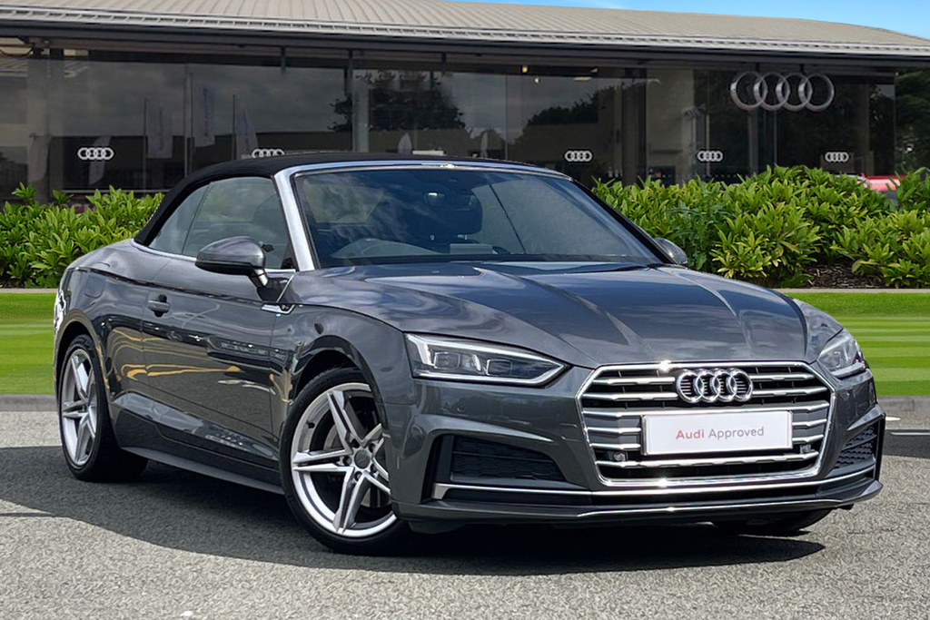 Compare Audi A5 S Line 2.0 Tdi 190 Ps S Tronic KP19AHR Grey