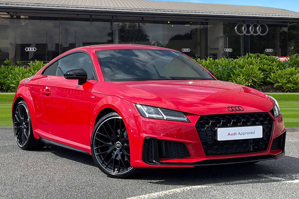 Compare Audi TT Coup- Black Edition 40 Tfsi 197 Ps S Tronic FE23YLL Red