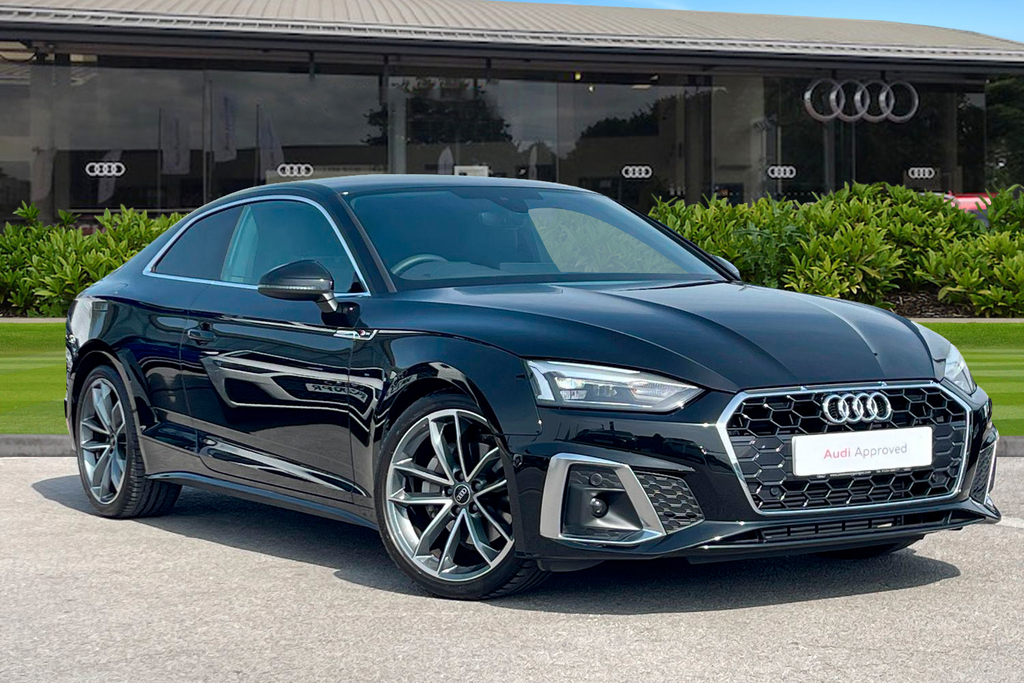 Compare Audi A5 Coup- S Line 40 Tfsi 204 Ps S Tronic PF73HSN Black