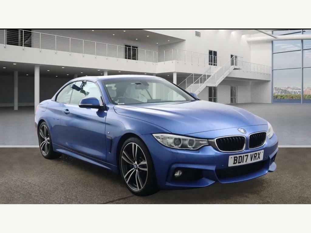BMW 4 Series 3.0 430D M Sport Euro 6 Ss Blue #1