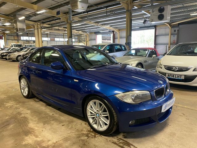 BMW 1 Series Coupe Blue #1
