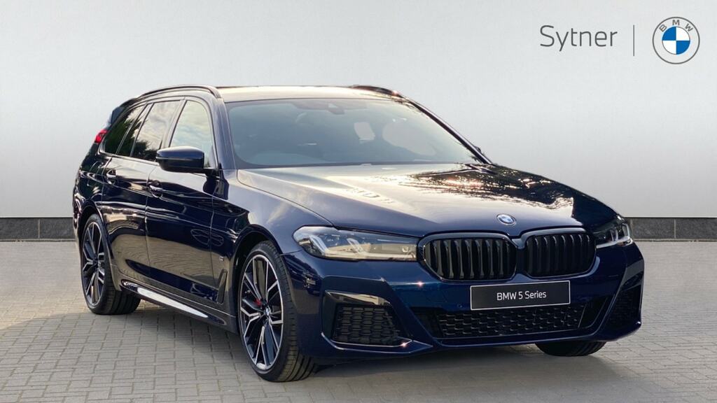 Compare BMW 5 Series 520D M Sport Mhev RO73BCV Blue
