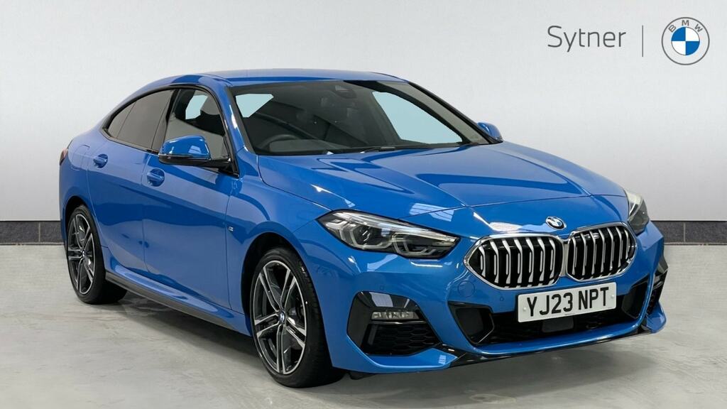 Compare BMW 2 Series Gran Coupe 218I 136 M Sport Dct YJ23NPT Blue
