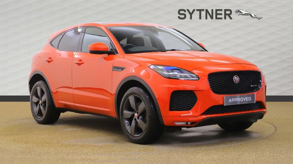 Compare Jaguar E-Pace 2.0D Chequered Flag Edition WR69CDZ Red