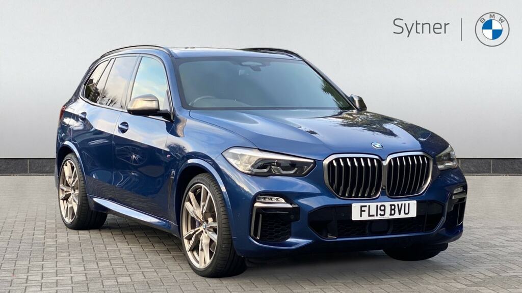 Compare BMW X5 Xdrive M50d FL19BVU Blue