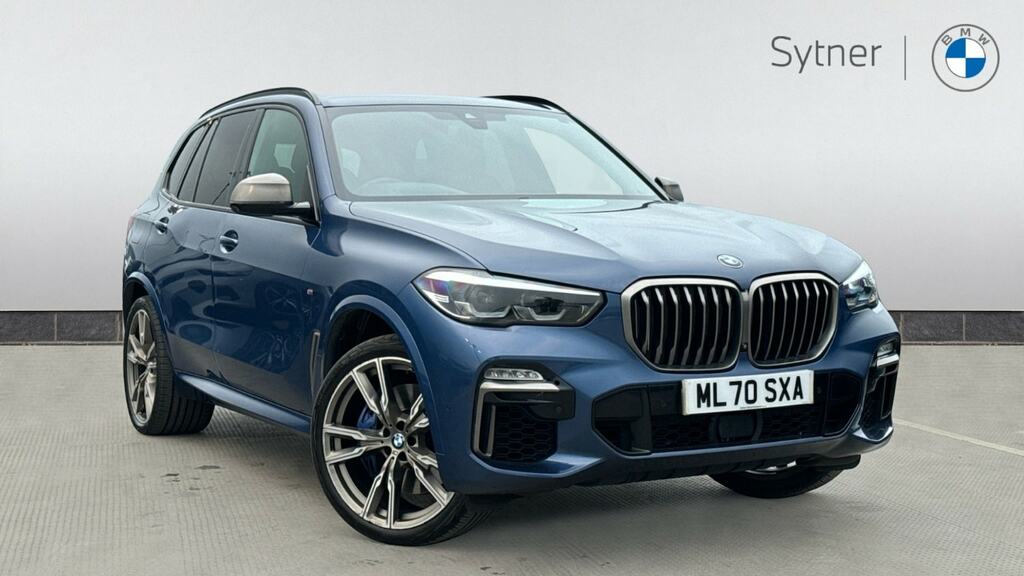 Compare BMW X5 Xdrive M50d ML70SXA Blue