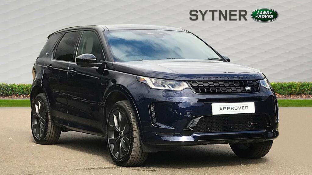 Compare Land Rover Discovery Sport 1.5 P300e R-dynamic Hse 5 Seat BV73FYY Blue