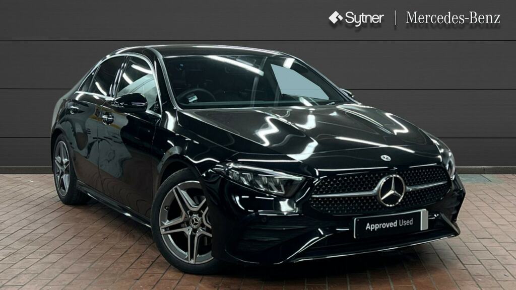 Compare Mercedes-Benz A Class A200d Amg Line Executive KW73MKP Black