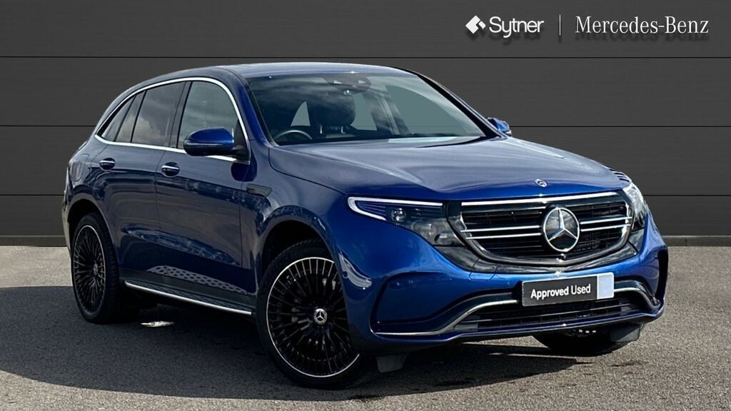 Compare Mercedes-Benz EQC Eqc 400 300Kw Amg Line Premium Plus 80Kwh KS23MJX Blue