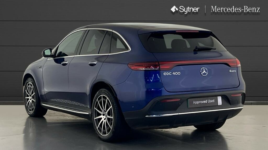 Compare Mercedes-Benz EQC Eqc 400 300Kw Amg Line 80Kwh WR70WKS Blue