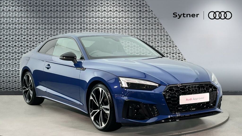 Compare Audi A5 35 Tfsi Black Edition S Tronic FD73YNF Blue