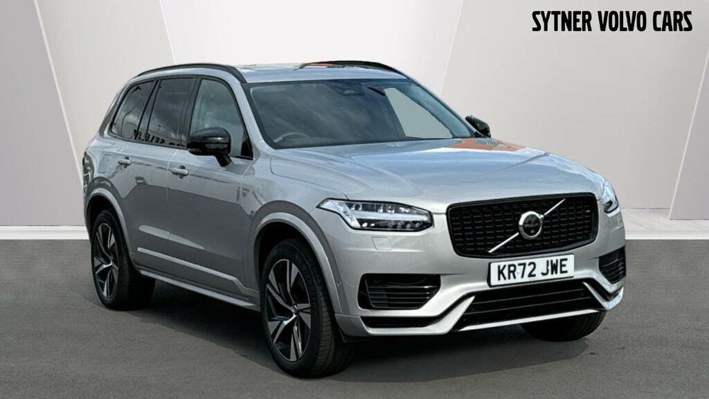 Compare Volvo XC90 2.0 T8 455 Rc Phev Plus Dark Awd Geartronic KR72JWE Silver
