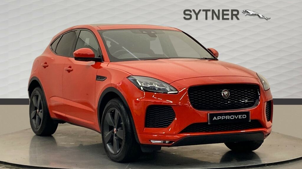 Compare Jaguar E-Pace 2.0D Chequered Flag Edition SO70OPG Red