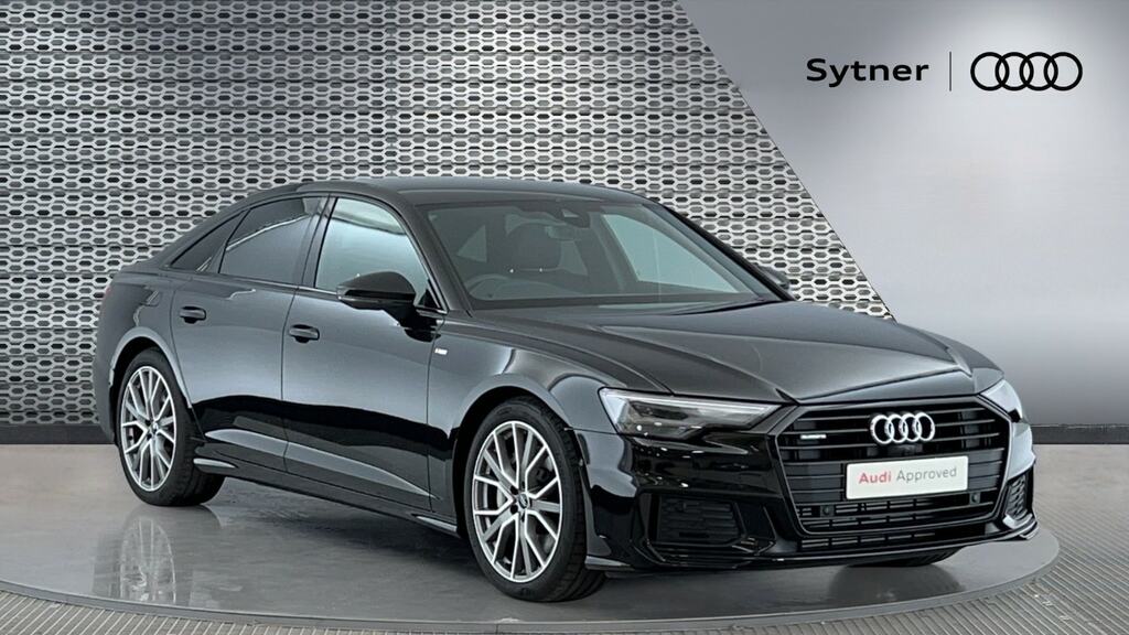 Compare Audi A6 Saloon 50 Tfsi E 17.9Kwh Qtro Black Ed S Tronic Cs RO24URG Black