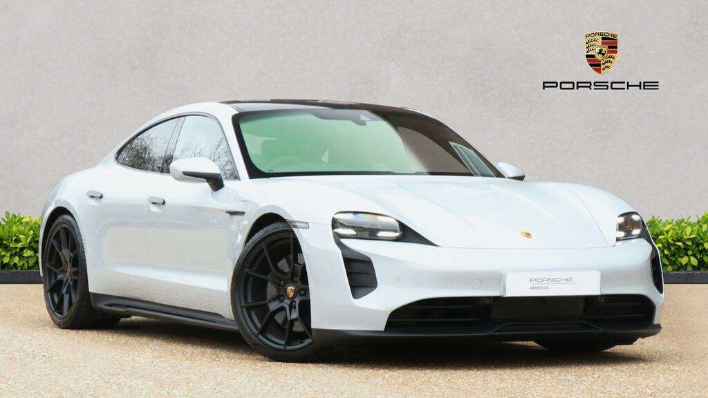 Compare Porsche Taycan 440Kw Gts 93Kwh 5 Seat GY22ZSF Grey