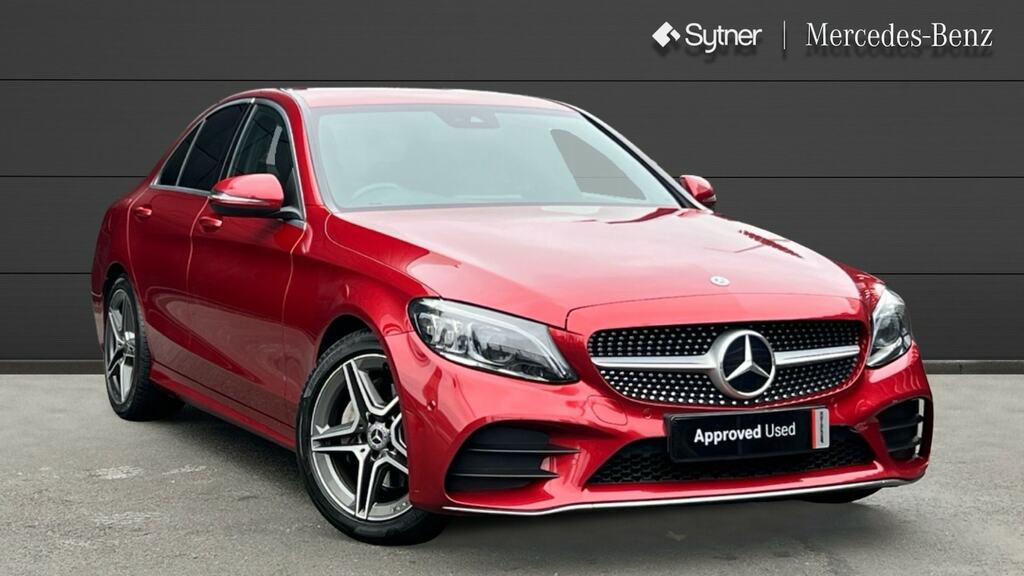 Compare Mercedes-Benz C Class C220d Amg Line Premium 9G-tronic FD69VXO Red
