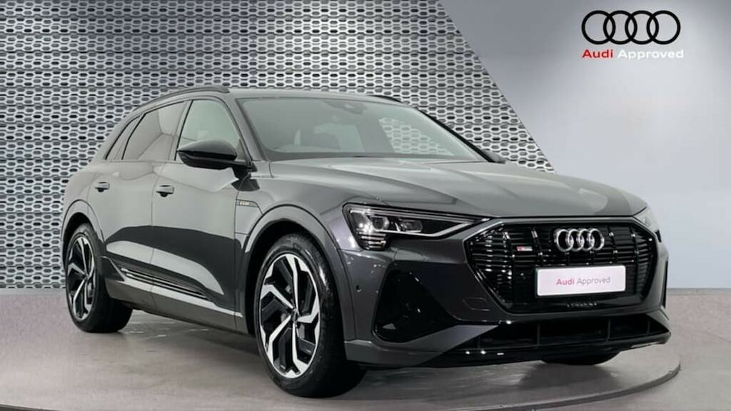 Compare Audi E-tron 300Kw 55 Quattro 95Kwh Black Edition GF22VLK Grey