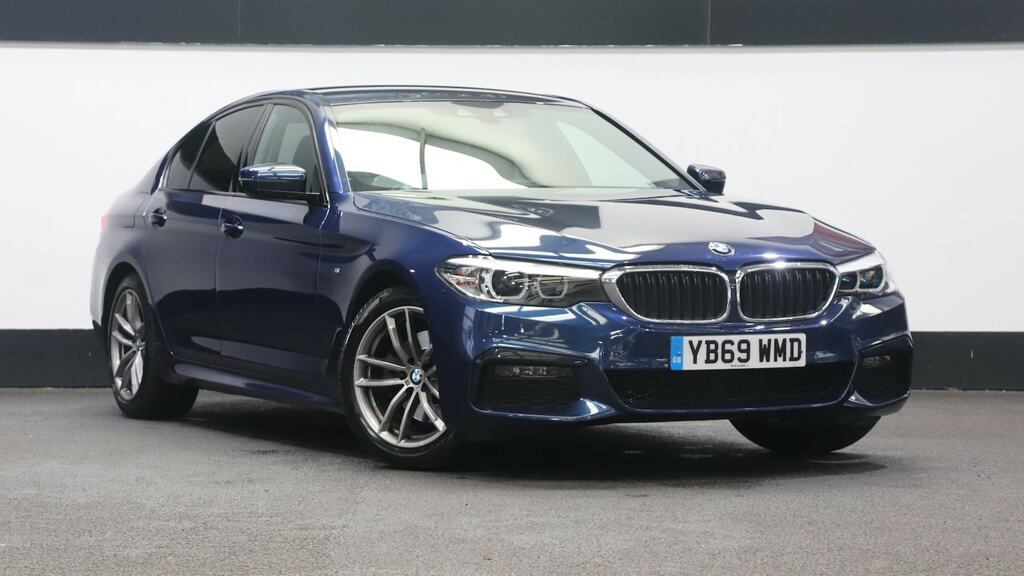 Compare BMW 5 Series 520I M Sport YB69WMD Blue