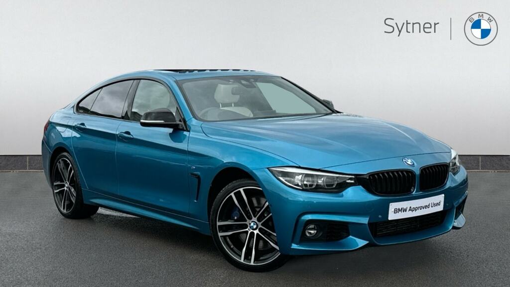 Compare BMW 4 Series Gran Coupe 435D Xdrive M Sport Professional Media YF69XTG Blue