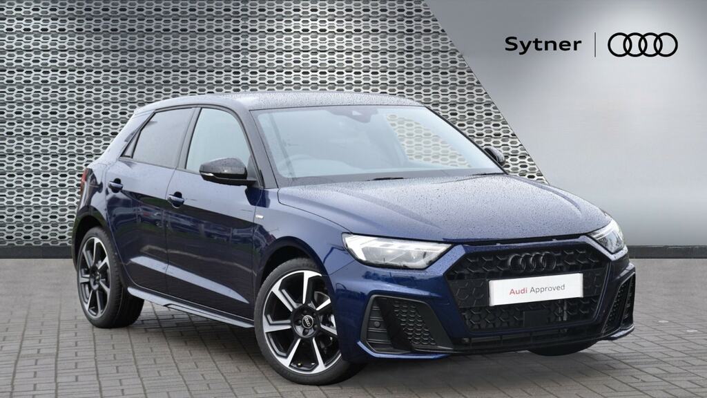 Compare Audi A1 30 Tfsi 110 Black Edition S Tronic Tech Pack FL24WCY Blue