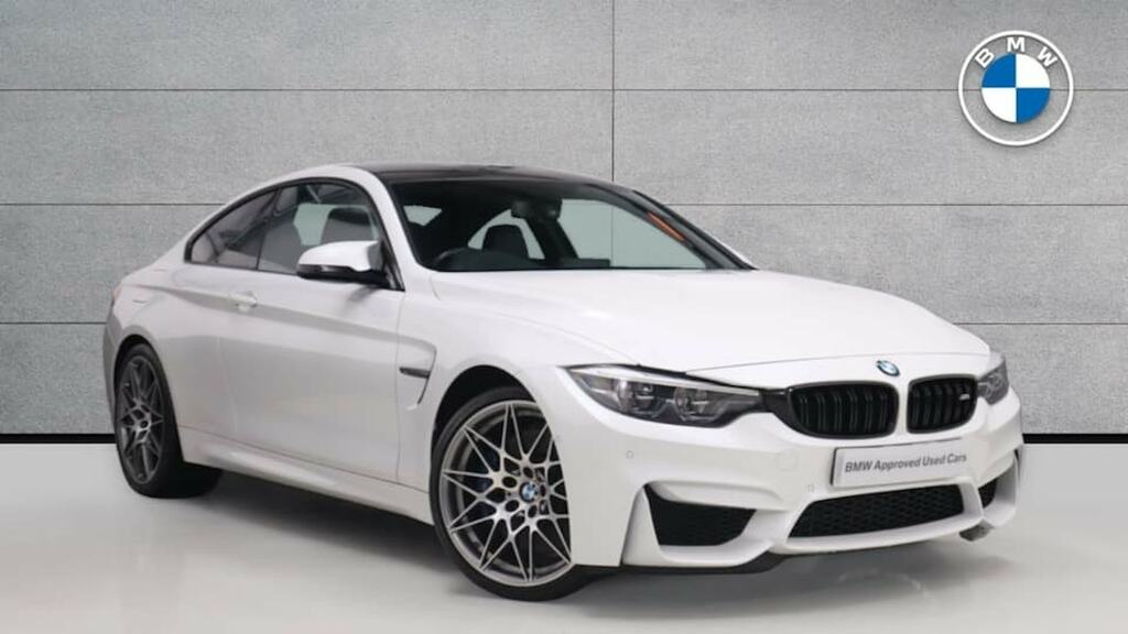 BMW M4 M4 Competition White #1