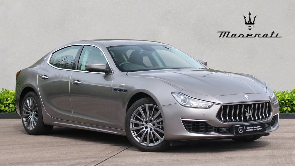 Compare Maserati Ghibli Hybrid Gt WV72FVX Grey