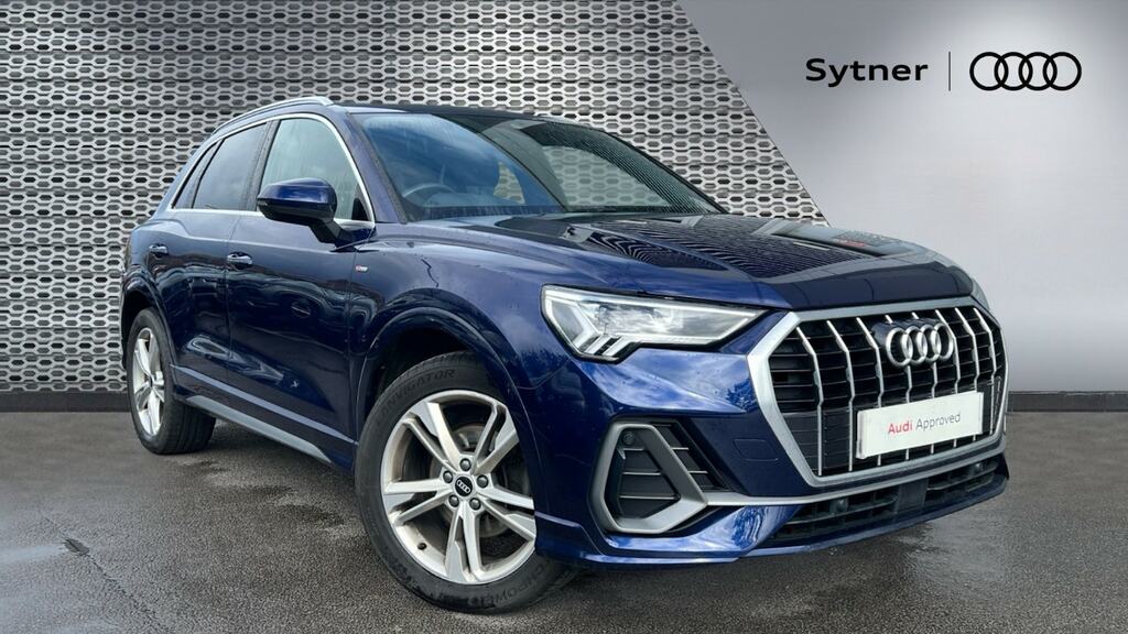 Compare Audi Q3 35 Tdi S Line S Tronic Comfortsound Pack CY70AZL Blue