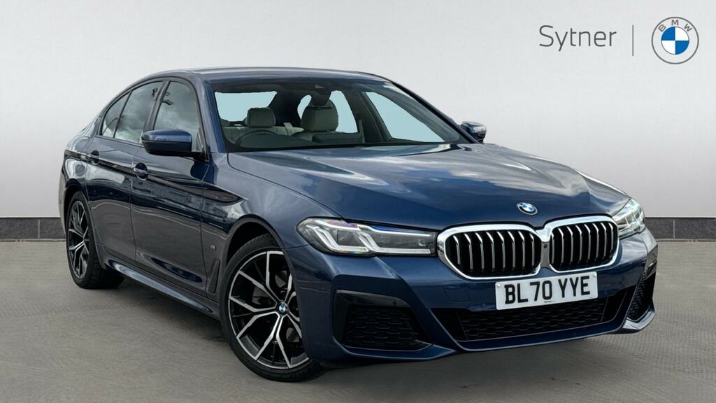 Compare BMW 5 Series 520D Xdrive Mht M Sport Step BL70YYE Blue