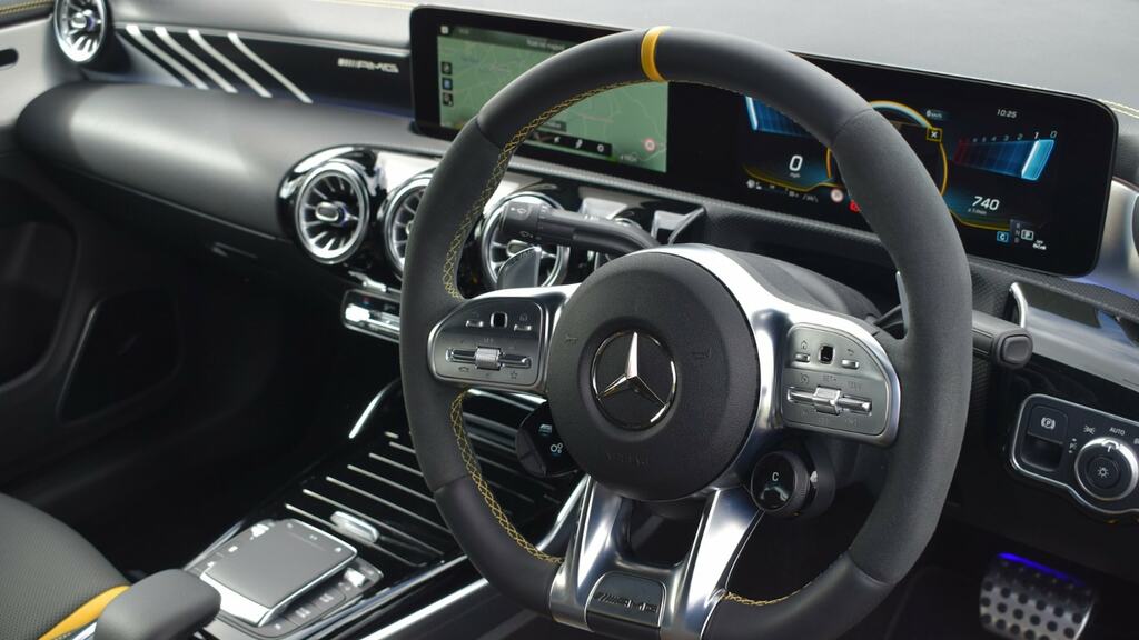 Compare Mercedes-Benz CLA Class Cla 45 S 4Matic Plus Tip KT73ECC Black