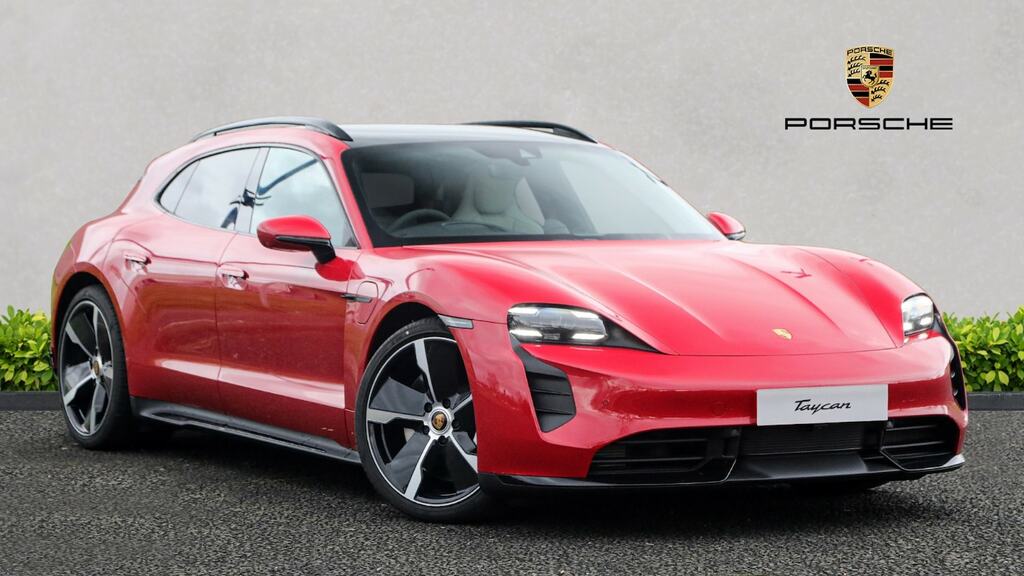 Compare Porsche Taycan 500Kw Turbo 93Kwh DG24UPA Red