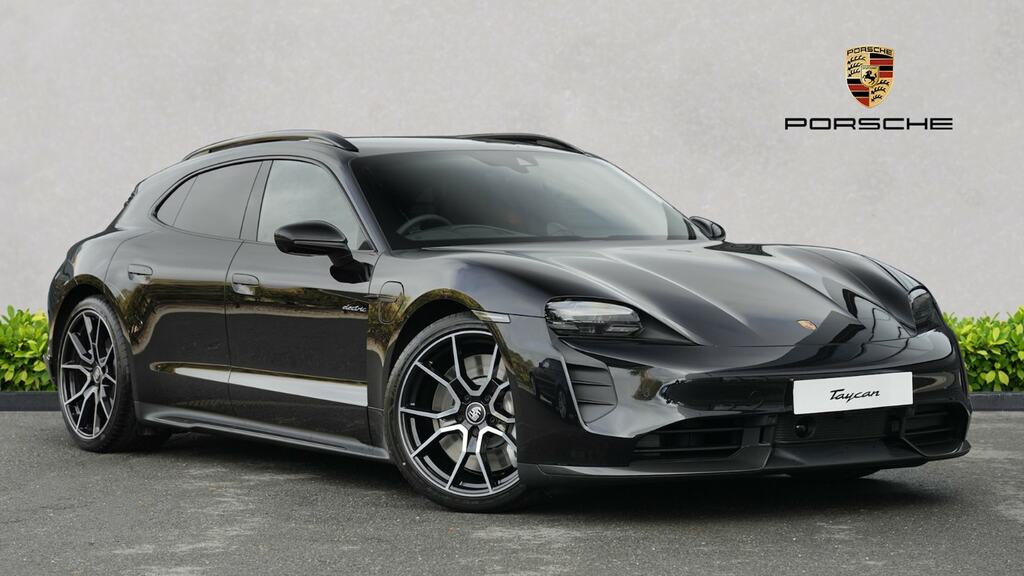 Compare Porsche Taycan 500Kw Turbo 93Kwh 22Kw 5 Seat KY24DVC Black