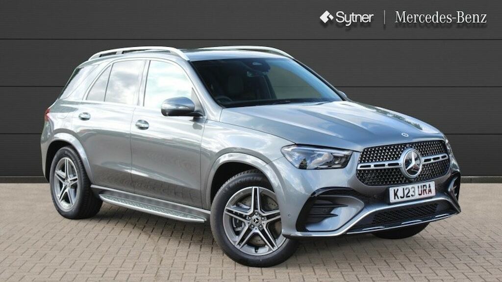 Mercedes-Benz GLE Class Gle 450D 4Matic Amg Line 9G-tronic 7 Seat Grey #1