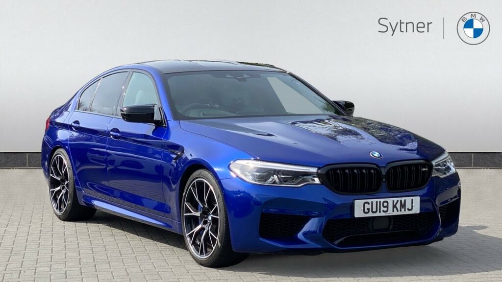 Compare BMW M5 M5 Dct Competition Pack GU19KMJ Blue