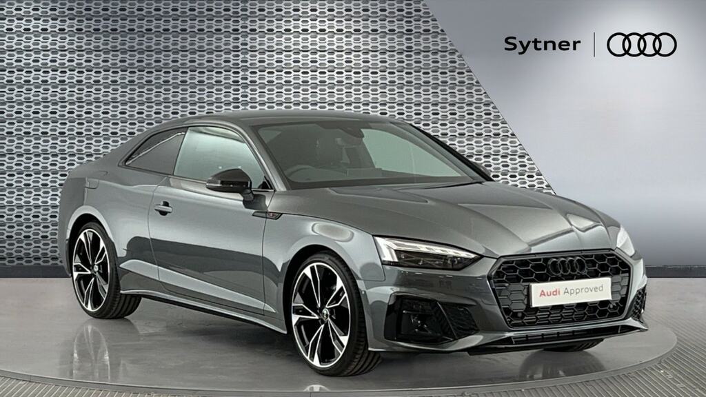 Compare Audi A5 35 Tfsi Black Edition S Tronic Tech Pack RE24FDN Grey
